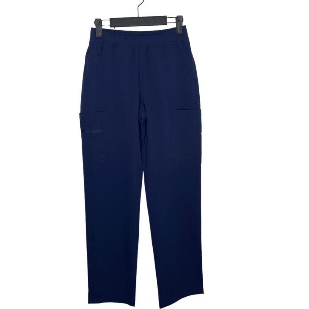 Movement Butter Soft Womens Pants Size XS Navy Blue Elastic Waist Working